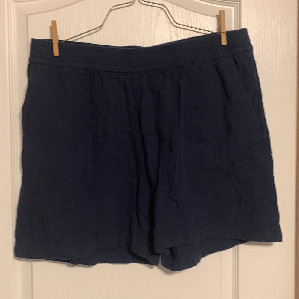 Navy blue shorts